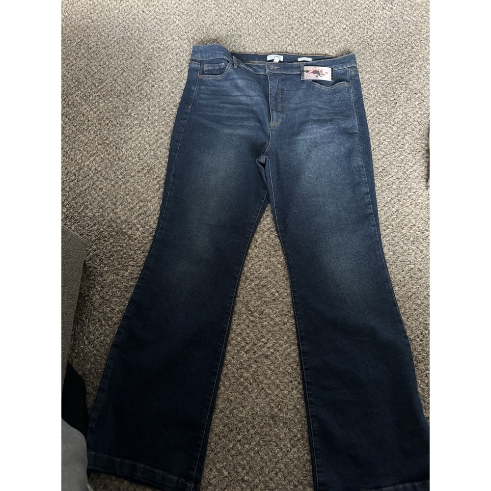 sofia by sofia vergara Dark Wash Flare Jeans